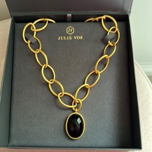 Julie Vos Fleur-de-lis Statement Necklace